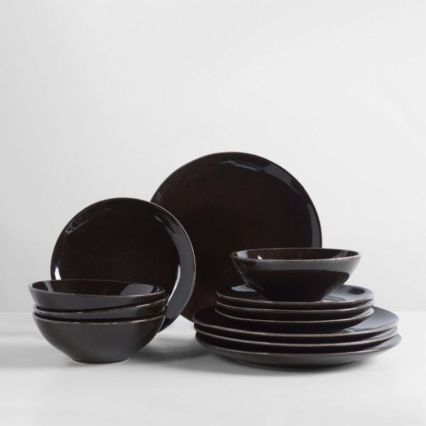 Broste copenhagen Nordic Coal Dinner Set for Four Broste copenhagen Nordic Coal Dinner Set for Four