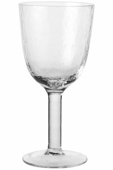 Broste copenhagen Hammered White Wine Glass Broste copenhagen Hammered White Wine Glass