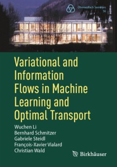 Cover Variational and Information Flows in Machine Learning and Optimal Transport