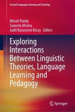 Cover Exploring Interactions Between Linguistic Theories, Language Learning and Pedagogy