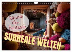 Cover Surreale Welten. Räume der Fantasie (Wandkalender 2026 DIN A4 quer), CALVENDO Monatskalender