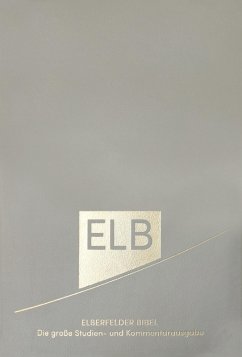 Cover Elberfelder Bibel. Die große Studien- und Kommentarausgabe Leder mit Goldschnitt