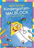 Mein lustiger Kindergarten-Malblock Punkt-zu-Punkt
