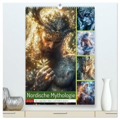 Cover Nordische Mythologie (hochwertiger Premium Wandkalender 2026 DIN A2 hoch), Kunstdruck in Hochglanz