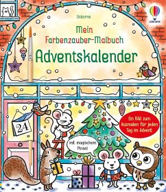 Cover Mein Farbenzauber-Malbuch: Adventskalender