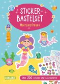Bastelset für Kinder: Sticker-Bastelset: Meerjungfrauen Bastelset für Kinder: Sticker-Bastelset: Meerjungfrauen
