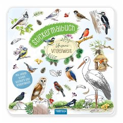 Cover TRÖTSCH - Stickermalbuch Unsere Vogelwelt Malbuch mit Stickern  Ab 5 Jahren