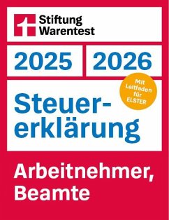 Cover Steuererklärung 2025/2026 - Arbeitnehmer, Beamte