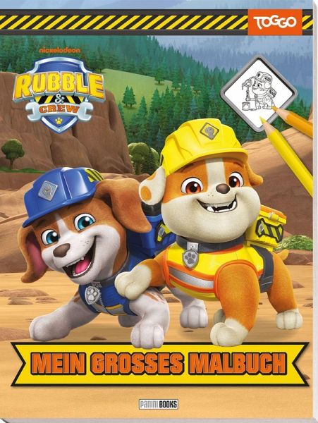 Rubble & Crew: Mein großes Malbuch - Panini
