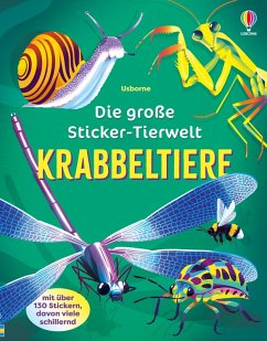 Cover Die große Sticker-Tierwelt: Krabbeltiere