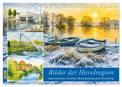 Cover Bilder der Havelregion - Impressionen zwischen Brandenburg und Havelberg (Tischkalender 2026 DIN A5 quer), CALVENDO Monatskalender