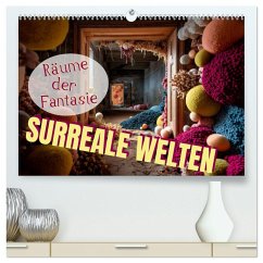 Surreale Welten. Räume der Fantasie (hochwertiger Premium Wandkalender 2026 DIN A2 quer), Kunstdruck in Hochglanz Cover Surreale Welten. Räume der Fantasie (hochwertiger Premium Wandkalender 2026 DIN A2 quer), Kunstdruck in Hochglanz