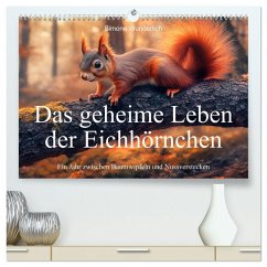 Das geheime Leben der Eichhörnchen - Ein Jahr zwischen Baumwipfeln und Nussverstecken (hochwertiger Premium Wandkalender 2026 DIN A2 quer), Kunstdruck in Hochglanz Das geheime Leben der Eichhörnchen - Ein Jahr zwischen Baumwipfeln und Nussverstecken (hochwertiger Premium Wandkalender 2026 DIN A2 quer), Kunstdruck in Hochglanz