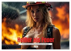 Heißer als Feuer: 14 verführerische Feuerwehrfrauen im Einsatz (Wandkalender 2026 DIN A2 quer), CALVENDO Monatskalender Heißer als Feuer: 14 verführerische Feuerwehrfrauen im Einsatz (Wandkalender 2026 DIN A2 quer), CALVENDO Monatskalender