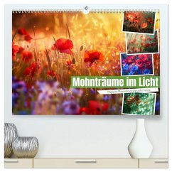 Cover Mohnträume im Licht (hochwertiger Premium Wandkalender 2026 DIN A2 quer), Kunstdruck in Hochglanz
