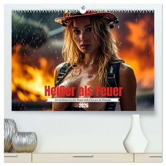 Heißer als Feuer: 14 verführerische Feuerwehrfrauen im Einsatz (hochwertiger Premium Wandkalender 2026 DIN A2 quer), Kunstdruck in Hochglanz Heißer als Feuer: 14 verführerische Feuerwehrfrauen im Einsatz (hochwertiger Premium Wandkalender 2026 DIN A2 quer), Kunstdruck in Hochglanz