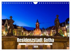 Cover Residenzstadt Gotha - Reise durch das schöne Thüringen (Wandkalender 2026 DIN A4 quer), CALVENDO Monatskalender