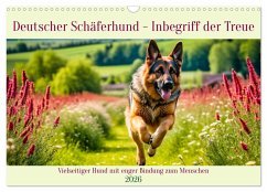 Cover Deutscher Schäferhund - Inbegriff der Treue (Wandkalender 2026 DIN A3 quer), CALVENDO Monatskalender