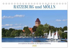 RATZEBURG und MÖLLN (Tischkalender 2026 DIN A5 quer), CALVENDO Monatskalender RATZEBURG und MÖLLN (Tischkalender 2026 DIN A5 quer), CALVENDO Monatskalender
