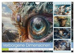Cover Verborgene Dimensionen (Wandkalender 2026 DIN A4 quer), CALVENDO Monatskalender