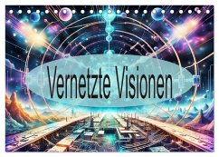 Cover Vernetzte Visionen (Tischkalender 2026 DIN A5 quer), CALVENDO Monatskalender