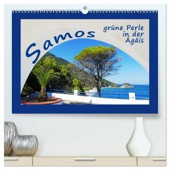 Cover Samos - grüne Perle in der Ägäis (hochwertiger Premium Wandkalender 2026 DIN A2 quer), Kunstdruck in Hochglanz