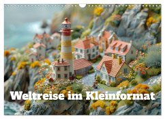 Cover Weltreise im Kleinforma (Wandkalender 2026 DIN A3 quer), CALVENDO Monatskalender