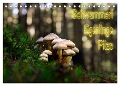 Schwammerl Egerlinge Pilze (Tischkalender 2026 DIN A5 quer), CALVENDO Monatskalender