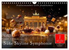 Süße Skyline Symphonie (Wandkalender 2026 DIN A4 quer), CALVENDO Monatskalender