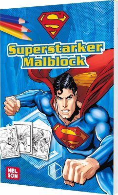 Cover DC Superman: Superstarker Malblock