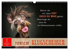 Tierische Klugscheißer (Wandkalender 2026 DIN A3 quer), CALVENDO Monatskalender Tierische Klugscheißer (Wandkalender 2026 DIN A3 quer), CALVENDO Monatskalender