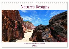 Cover Natures-Designs - farbenfrohe Felsküsten in Brasilien (Wandkalender 2026 DIN A4 quer), CALVENDO Monatskalender