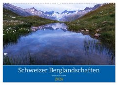 Schweizer Berglandschaften (Wandkalender 2026 DIN A2 quer), CALVENDO Monatskalender