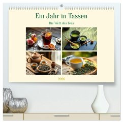 Ein Jahr in Tassen - Die Welt des Tees (hochwertiger Premium Wandkalender 2026 DIN A2 quer), Kunstdruck in Hochglanz Ein Jahr in Tassen - Die Welt des Tees (hochwertiger Premium Wandkalender 2026 DIN A2 quer), Kunstdruck in Hochglanz