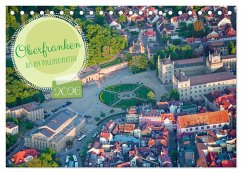 Oberfranken aus der Vogelperspektive (Tischkalender 2026 DIN A5 quer), CALVENDO Monatskalender