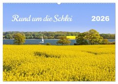 Rund um die Schlei (Wandkalender 2026 DIN A2 quer), CALVENDO Monatskalender