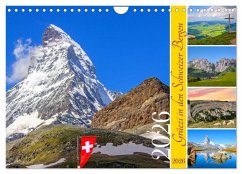 Cover Grüezi in den Schweizer Bergen (Wandkalender 2026 DIN A4 quer), CALVENDO Monatskalender