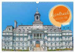 Montreal - klassisches Erbe in Québec (Wandkalender 2026 DIN A3 quer), CALVENDO Monatskalender