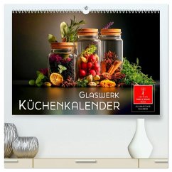 Küchenkalender Glaswerk (hochwertiger Premium Wandkalender 2026 DIN A2 quer), Kunstdruck in Hochglanz