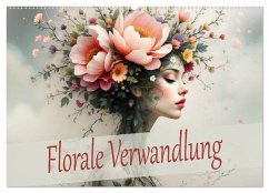 Florale Verwandlung (Wandkalender 2026 DIN A2 quer), CALVENDO Monatskalender