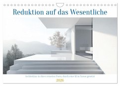 Cover Reduktion auf das Wesentliche (Wandkalender 2026 DIN A4 quer), CALVENDO Monatskalender