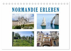 Cover Normandie erleben (Tischkalender 2026 DIN A5 quer), CALVENDO Monatskalender