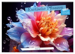 Cover Exotische Pflanzen Close-up (Wandkalender 2026 DIN A2 quer), CALVENDO Monatskalender