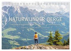 Naturwunder Berge (Tischkalender 2026 DIN A5 quer), CALVENDO Monatskalender Naturwunder Berge (Tischkalender 2026 DIN A5 quer), CALVENDO Monatskalender