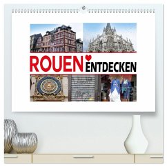 Cover Rouen entdecken (hochwertiger Premium Wandkalender 2026 DIN A2 quer), Kunstdruck in Hochglanz