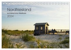 Nordfriesland - wunderschöne Westküste (Tischkalender 2026 DIN A5 quer), CALVENDO Monatskalender