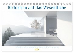 Cover Reduktion auf das Wesentliche (Tischkalender 2026 DIN A5 quer), CALVENDO Monatskalender