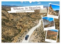 Cover Wüsten in Spanien (Wandkalender 2026 DIN A3 quer), CALVENDO Monatskalender