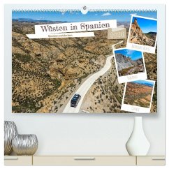 Cover Wüsten in Spanien (hochwertiger Premium Wandkalender 2026 DIN A2 quer), Kunstdruck in Hochglanz