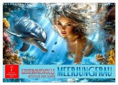 Cover Geheimnisvolle Meerjungfrau (Wandkalender 2026 DIN A3 quer), CALVENDO Monatskalender